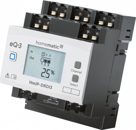 HomeMatic HMIP-DRDI3 Dimmer Ράγας 230V