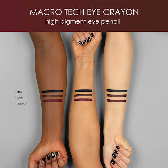Natasha Denona Macro Tech Eye Crayon Очен молив Черно
