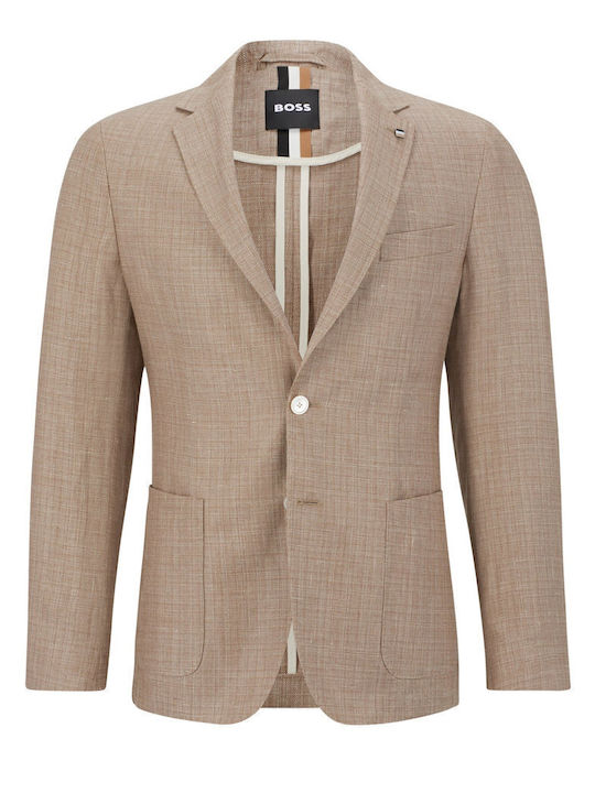 Men's Suit Jacket Beige