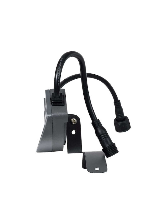 GloboStar Treelight Pflanz Außenstehlampe LED Wall Washer 6W mit Grünem Licht IP67 Graue