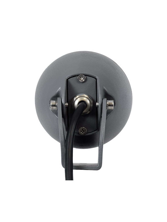 GloboStar Treelight Proiector LED Pentru Exterior 12W Cu Lumină Alb Natural IP67 Gri