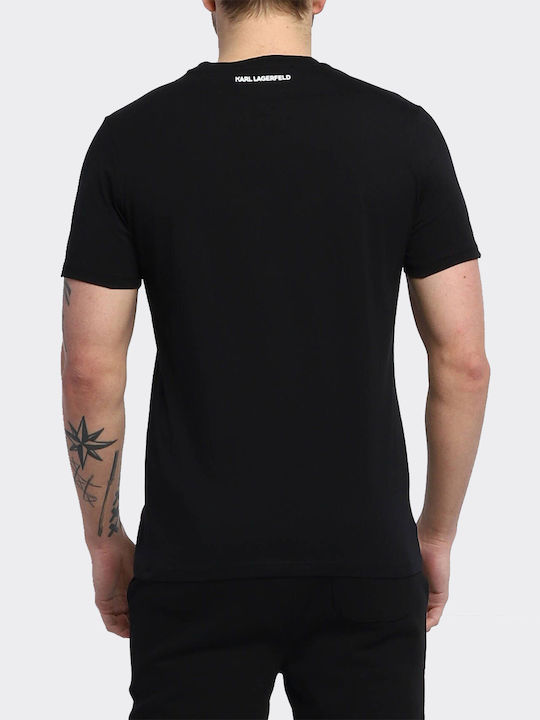 Karl Lagerfeld T-shirt Μαύρο
