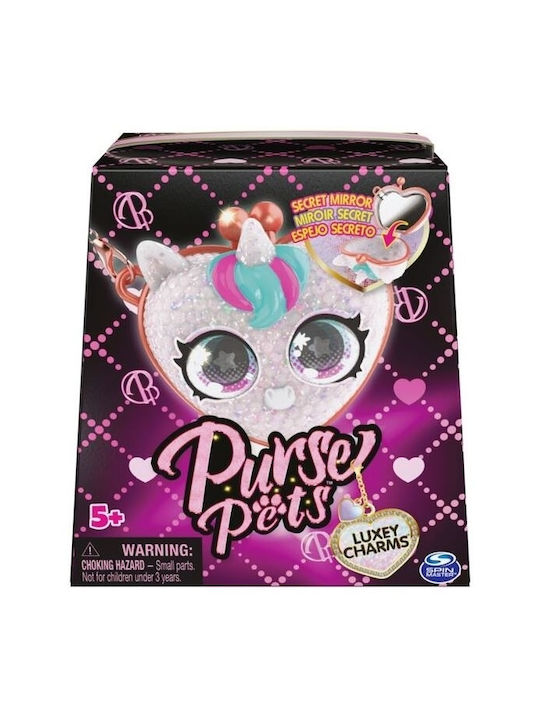 Spin Master Purse Pets Luxey Charms Παιδικό Πορτοφόλι με Clasp & Μπρελόκ για Κορίτσι Ροζ 6067322