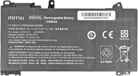 Mitsu Compatible Battery for HP ProBook with 3500mAh