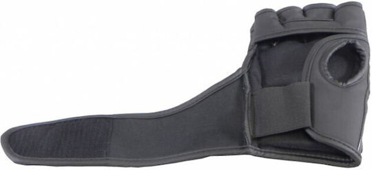 Sport Masters GFT MMA Handschuhe aus Kunstleder Schwarz