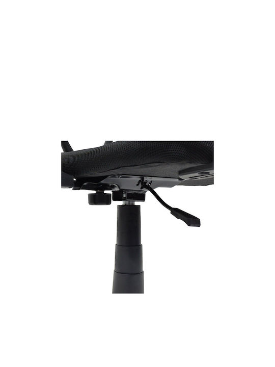 Aura Office Chair with Fixed Arms Black ArteLibre