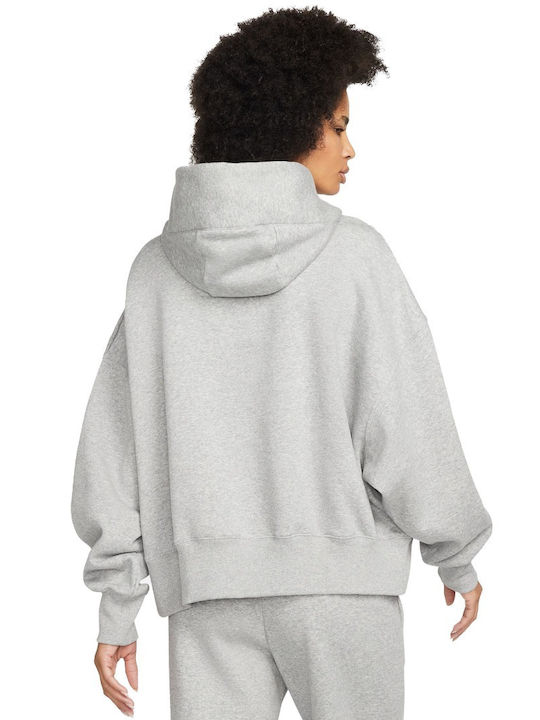 Nike Sportswear Phoenix Women's Hooded Sweatshirt Gray