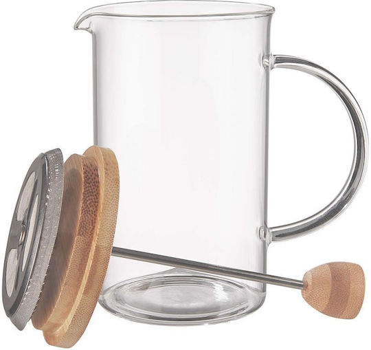 Butlers Brewster Cafetieră Cu Filtru Manual Din Oțel Inoxidabil Maro 600ml