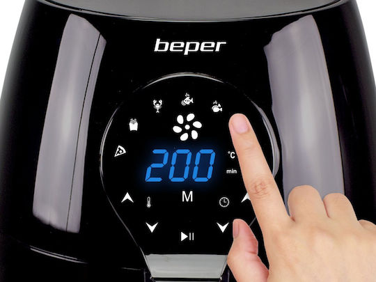 Beper Air Fryer 5lt Μαύρο P101FRI050