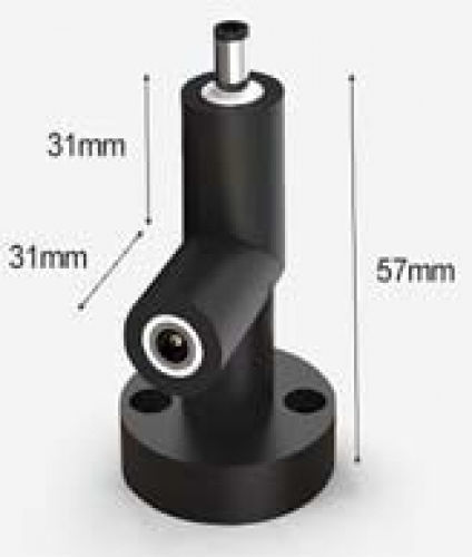 Home Lighting Mounting Bracket for Lighting Fixtures Black 77-9077