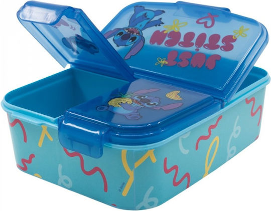 Stor Recipient pentru copii din plastic Lilo & Stitch Albastru x x 5.5buc