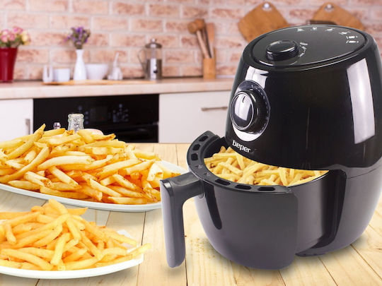 Beper Air Fryer 2lt Μαύρο P101FRI001