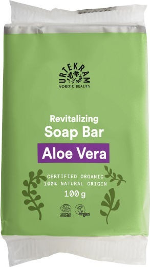 Urtekram Aloe Vera Μπάρα Σαπουνιού 100gr