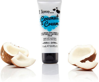 I Love Cosmetics Coconut & Cream Ενυδατική Κρέμα Χεριών 75ml