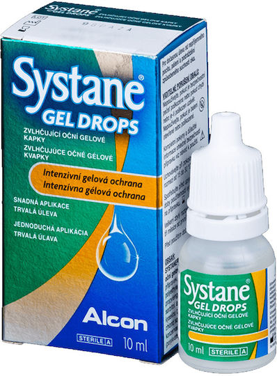 Alcon Systane Gel Drops Οφθαλμικές Σταγόνες 10ml