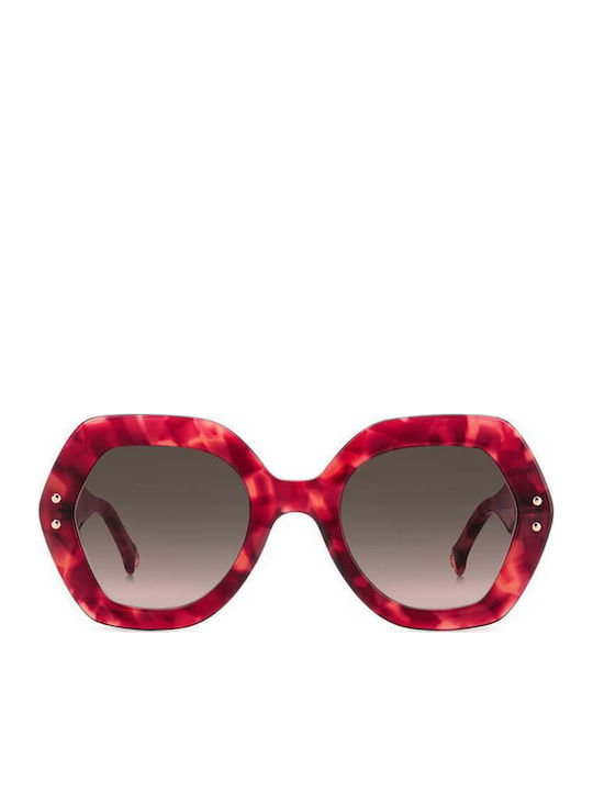 Carolina Herrera Sunglasses Brown with Acetate Frame & Brown Lens Carolina Herrera Sunglasses Brown with Acetate Frame & Brown Lens