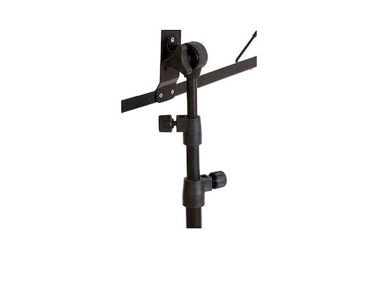 Music Stand Height 64-136cm Black AT00011939