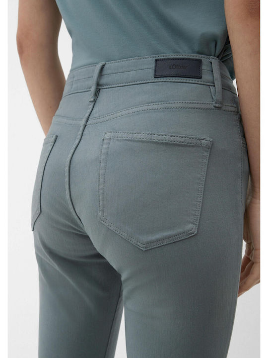 Red Label Women's Jean Trousers Green