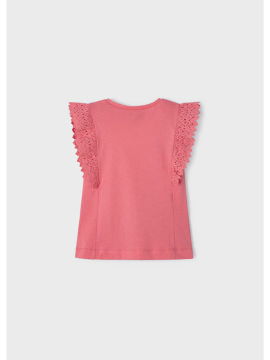 Mayoral Kids Blouse Sleeveless Pink