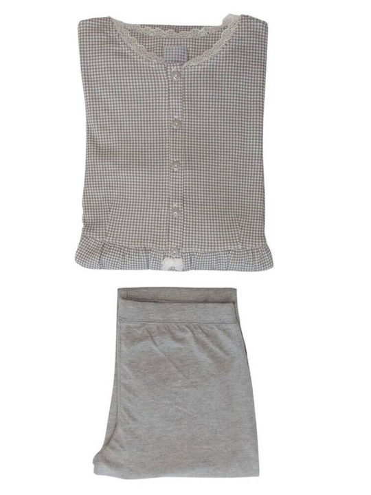 Noidinotte Set Winter Women's Pajamas Gray