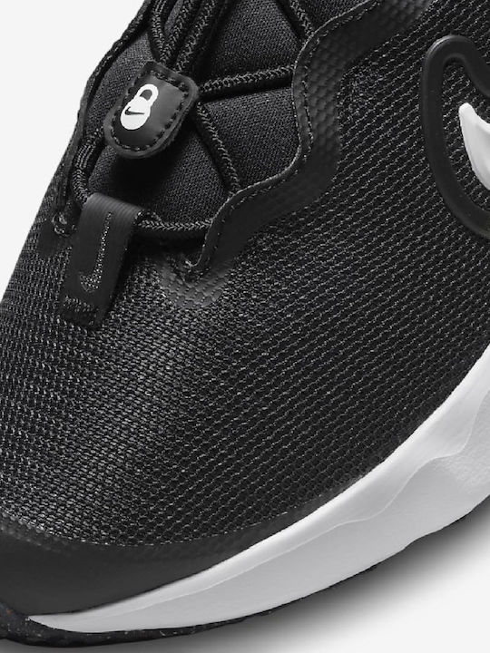 Flow Kinder Sportschuhe Laufen Slip-On Schwarz