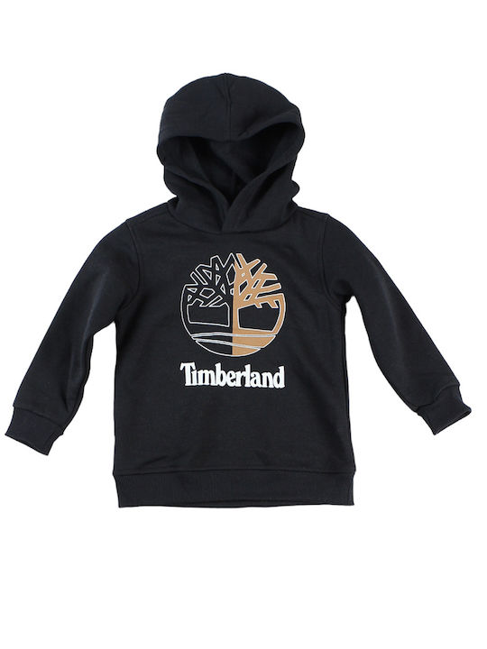 Timberland Kids Sweatpants Set Black 2pcs