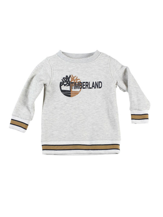 Timberland Kids Sweatpants Set Gray 2pcs