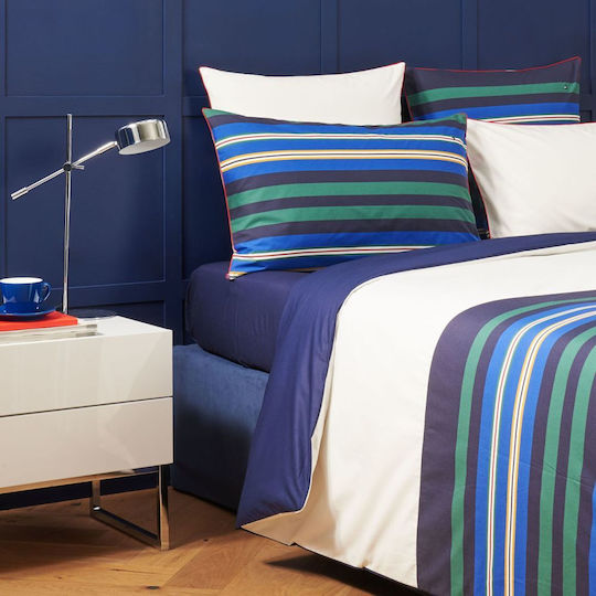 Tommy Hilfiger Duvet Cover Cotton Queen 220x240 Vibe White