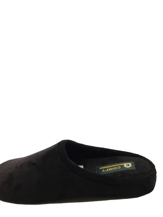 Women's winter slippers Comfy 16711-Black