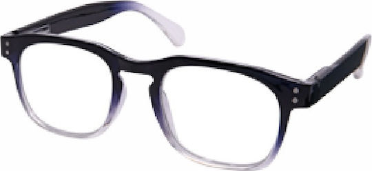 Eyelead E237 Reading Glasses +1.25 Black / Transparent E 237