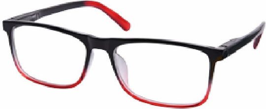 Eyelead E238 Reading Glasses +1.25 Black / Red E 238