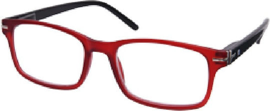 Eyelead Ε227 Reading Glasses +1.50 in Red color Ε 227