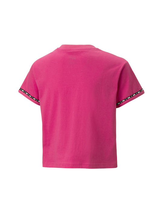 Puma Tricou pentru copii Fuchsia