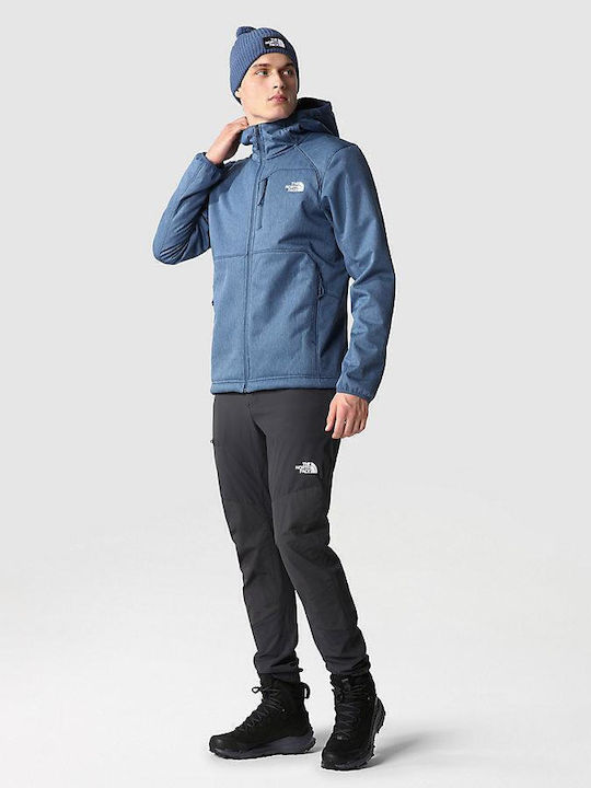 Quest Hooded Geci Barbat ΧiemiΧaΤiكo Softshell Waterproof şi cu Protecție Împotriva Vântului Bălțată