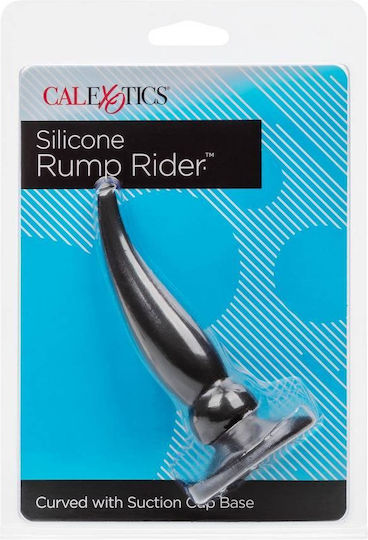 Calexotics Silicone Rump Rider Anal Plug Black