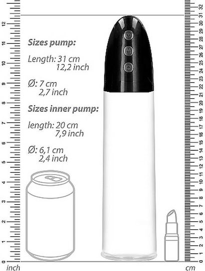 Shots Rechargeable Automatic Cyber Pump with Sleeve