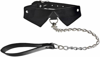 Shots Ouch Exclusive Collar & Leash in Schwarz Farbe OU145BLK