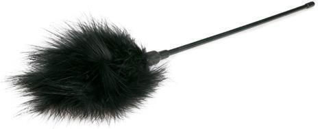 Easytoys Long Feather Tickler Feather for Tickling in Black Color