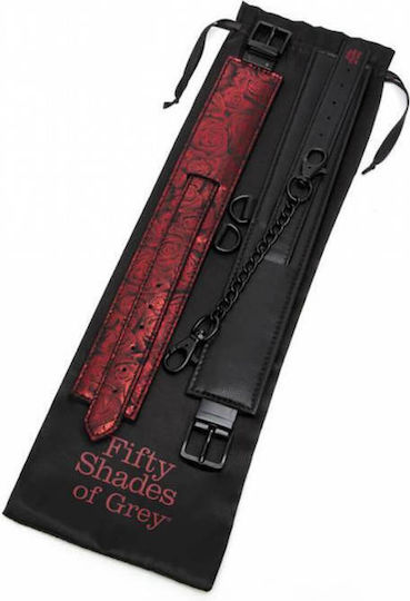 Fifty Shades of Grey Sweet Anticipation Adjustable Cuffs Χειροπέδες σε Γκρι Χρώμα