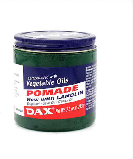 Dax Vegetable Oils Pomade για Μεσαίο Κράτημα & Λάμψη 213gr
