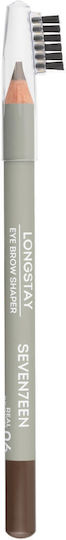 Seventeen Longstay Shaper Μολύβι για Φρύδια 06 Real Brown