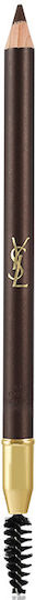 Ysl Dessin des Sourcils Eyebrow Pencil Μολύβι για Φρύδια 02 Dark Brown
