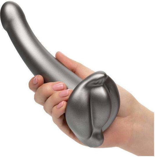 Calexotics The Royal UltraSoft Set Crotchless Strap On with Probe Harness με Dildo 19cm και Δόνηση σε Μαύρο Χρώμα