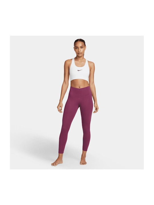 Dri-Fit Yoga Women's Cropped Leggings Purple