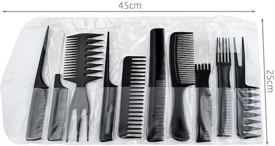 SPM Hair Comb Set 10 Pieces