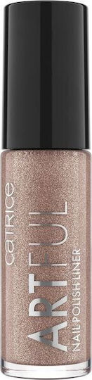Catrice Cosmetics Artful Glitter Βερνίκι Νυχιών 020 Dipped In Glitter 5ml