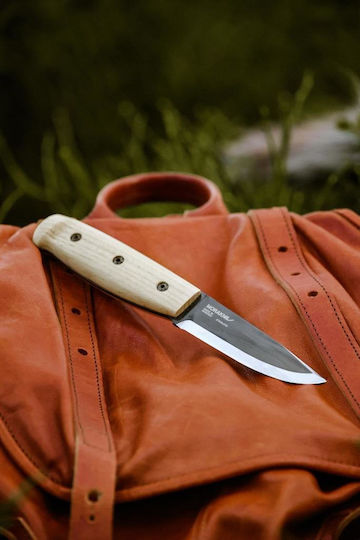 Morakniv Wit Blackblade Messer Ash Holz mit Leder-Gehäuse (S)