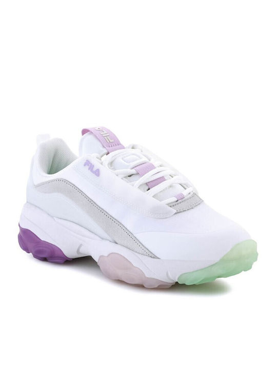 Loligo Γυναικεία Chunky Sneakers Λευκά