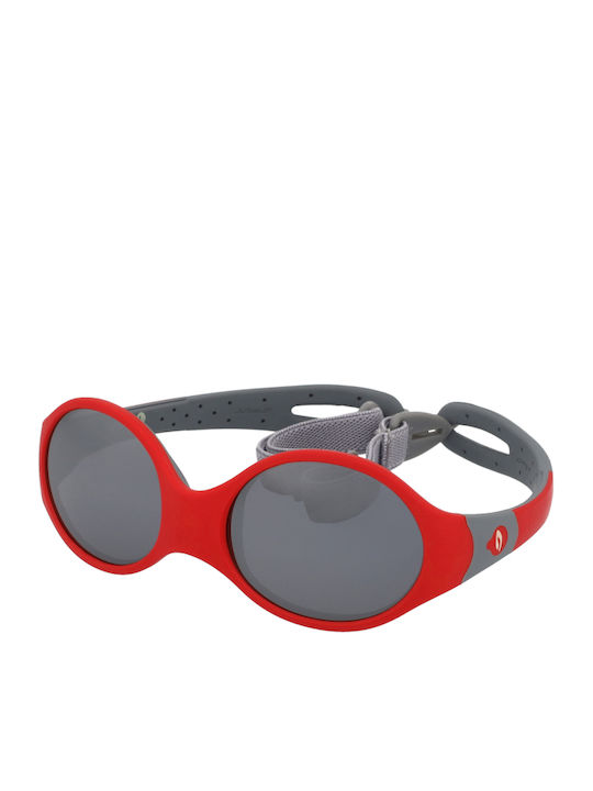Julbo Loop L Παιδικά Γυαλιά Ηλίου με Καθρέφτη Φακό Red/Gray για 3-5 Ετών