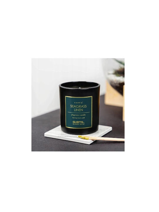 Aromatisches Kerze Seagrass in Gefäß mit Duft Seagrass 120gr